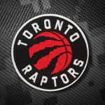 Parche termoadhesivo / con velcro bordado del equipo de la NBA de los Toronto Raptors